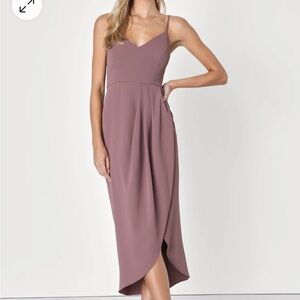 Lulu’s dress - mauve